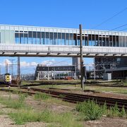 苗穂駅は南口と北口が遠い、遠い！