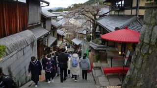 京都観光では頻繁に通っている産寧坂