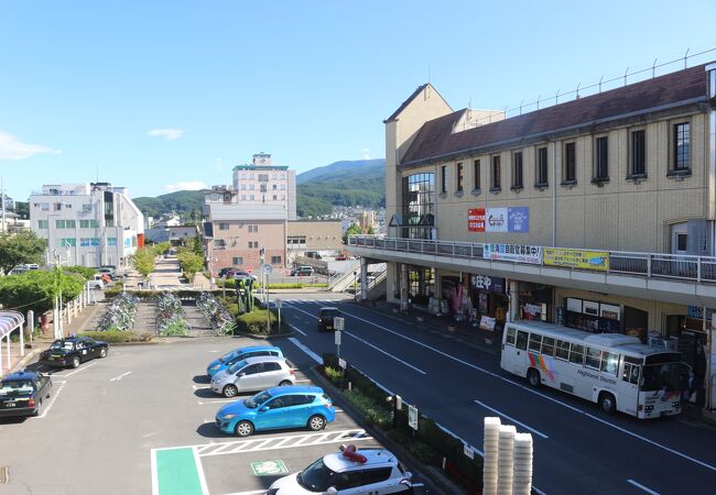 蓼科方面への入り口駅