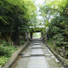 高台寺台所坂と台所門