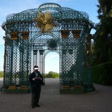 サンスーシ宮殿(無憂宮)の庭園入口