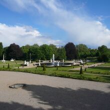 サンスーシ宮殿(無憂宮)の庭園