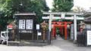 上野公園内の神社