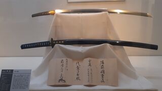 日本刀は見ごたえがありました。
