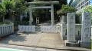 三宿の森の裏手