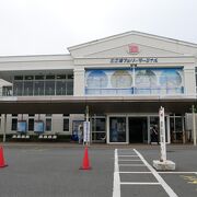 徒歩で乗船