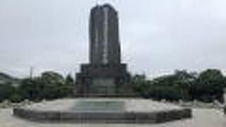 久里浜海岸の目の前