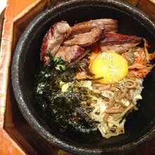 牛ステーキビビンバ