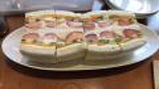 フルーツサンドが絶品！！