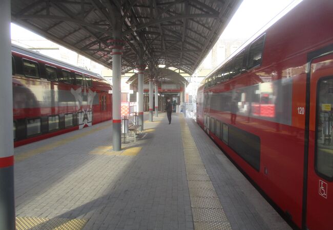 頭端式のホームを持つターミナル駅