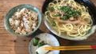 シンプルなそば