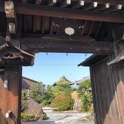 伊藤若冲の花卉図「かきず」天井画で知られるお寺