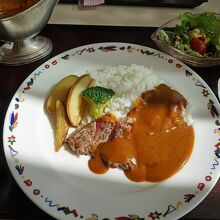 ビーフステーキカレー