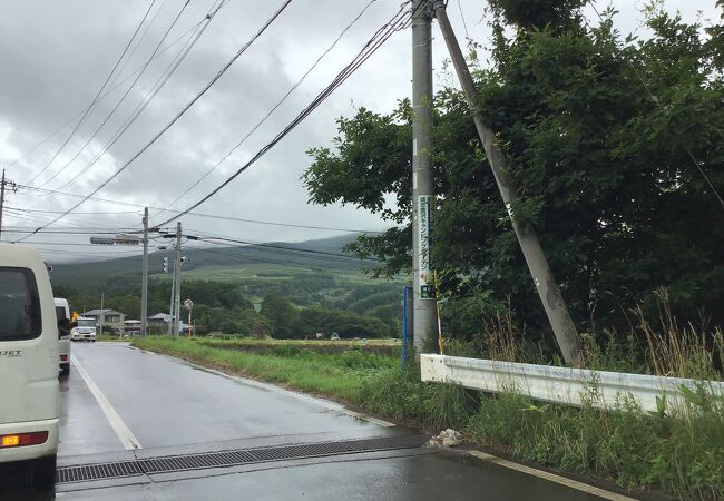 夏場はキャベツ畑の光景が。。