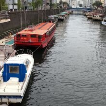 柳橋から神田川上流を撮る
