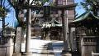 東京タワー近くに鎮座している神社