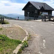 八幡平山頂への道！