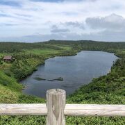 八幡平山頂の沼！