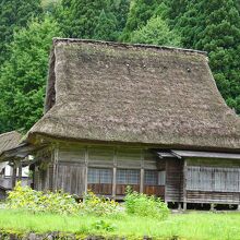 合掌造りの建物