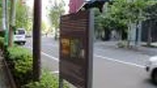 将軍の豪華な行列が通過していた道