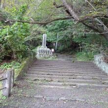 本来の参道の入り口