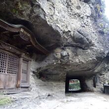 観音堂までの道