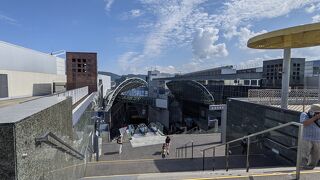 屋上の展望台がお勧めスポット