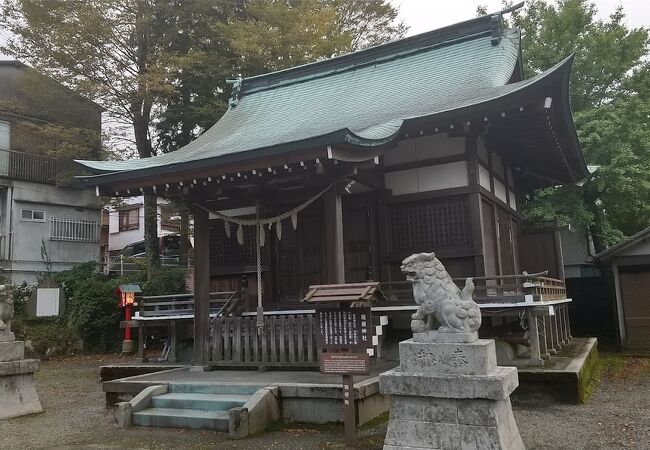 宮ノ下の地元の箱根神社