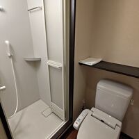 部屋にはシャワーのみ