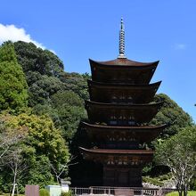 瑠璃光寺様五重の塔