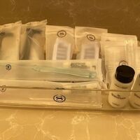 アメニティはちょっと物足りない。