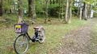 ここで電動アシストの自転車をレンタルしました。