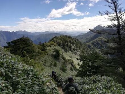 石鎚山　土小屋　白石ロッジ 写真