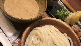 旬野菜がいっぱいのつけうどん