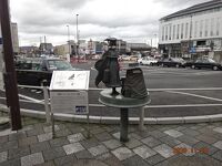 鉄郎とメーテルの銅像