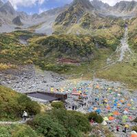 涸沢小屋です。