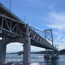 淡路島から見る大鳴門橋