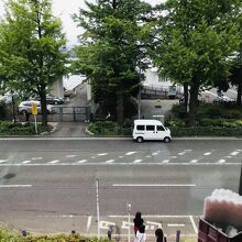 カフェ・ド・ラペの店内から