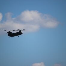 公園の隣は自衛隊