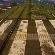 横断歩道を渡る際に、道幅の広さを実感