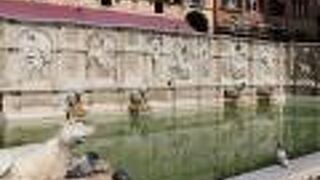 カンポ広場の「ガイアの泉」