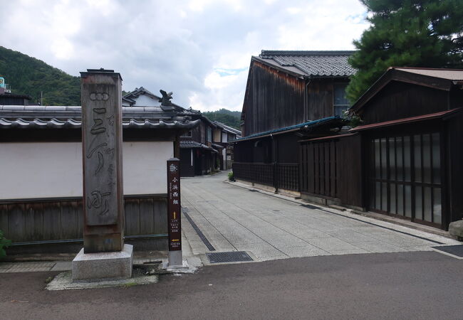 小浜の旧花街、古い町並みが残ります ♪