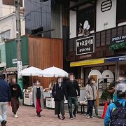 昔からある商店街