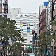 松戸伊勢丹の跡にできたショッピングモール