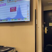 壁掛けででかいTV