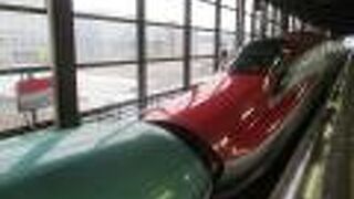 秋田新幹線の連結作業