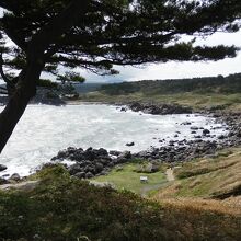 中須賀海岸を観たところ～