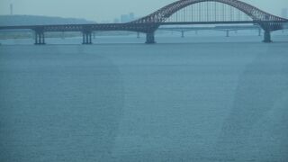 ソウルの市街地に入る