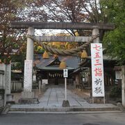 熊谷市役所の前にある神社です