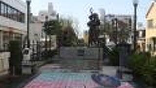 熊谷駅の近くの川です。川沿いに遊歩道になっています